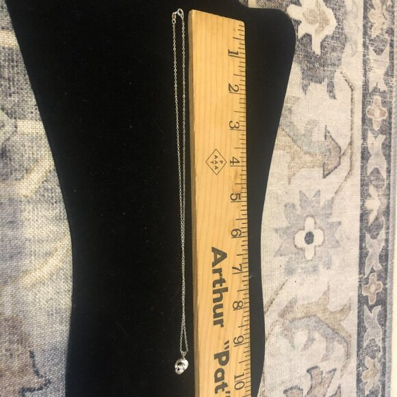 Sterling Silver Chain w/14K Infinity Knot Pendant Necklace - Picture 8 of 8